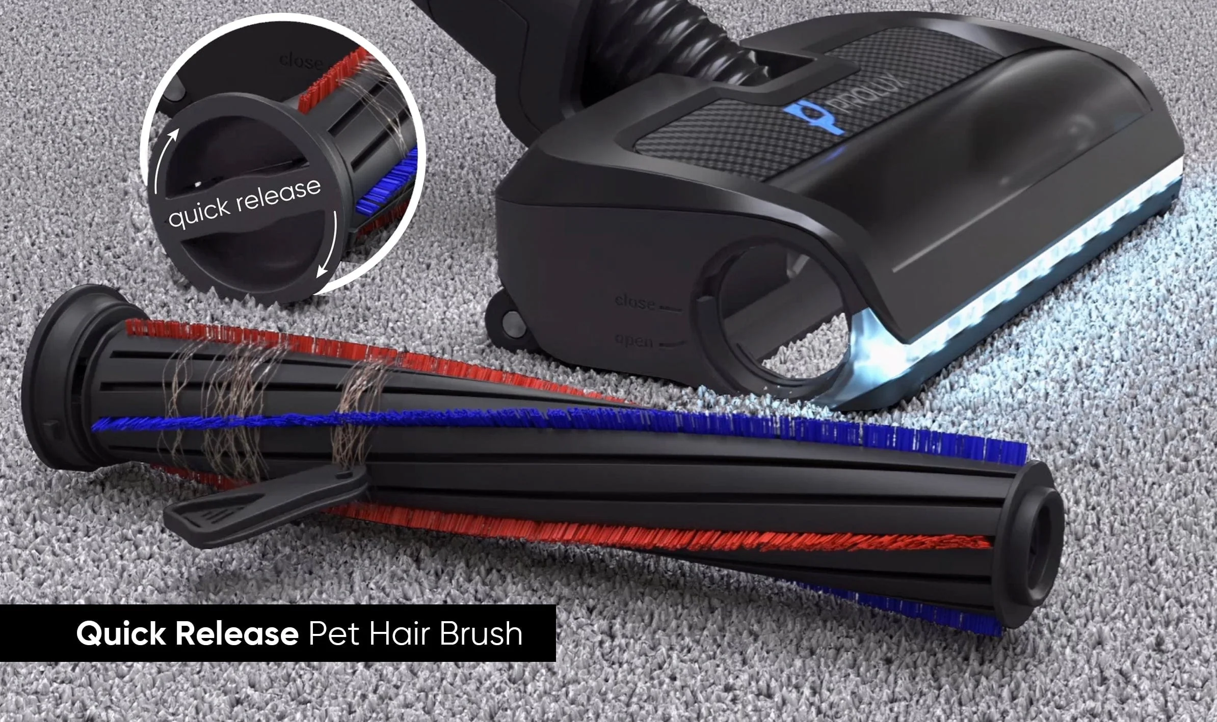 Lightweight Prolux 2.0 Bagless Upright Backpack Vacuum w/ Electric Powerhead Kit and 5 YR Warranty - Image 9