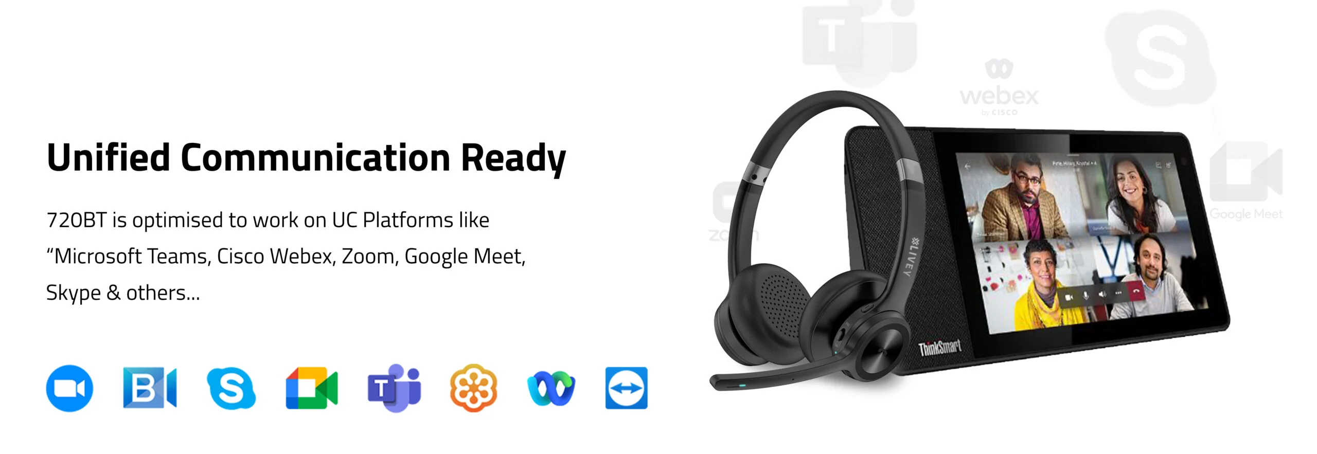 LIVEY 720BT Wireless Headset - Image 2