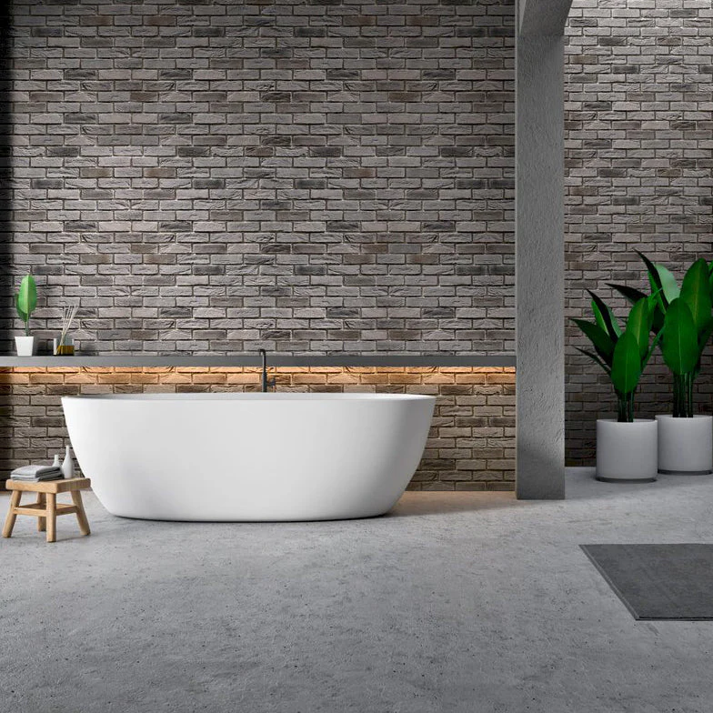 Loft Smoke Manufactured Stone Handmade Brick Veneer - Livfloors Collection - Image 2
