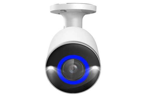 Lorex E894AB 4K 8.0-MP Smart AI PoE IP Wired Security Bullet Camera with Lighting and Deterrence, White - Image 2