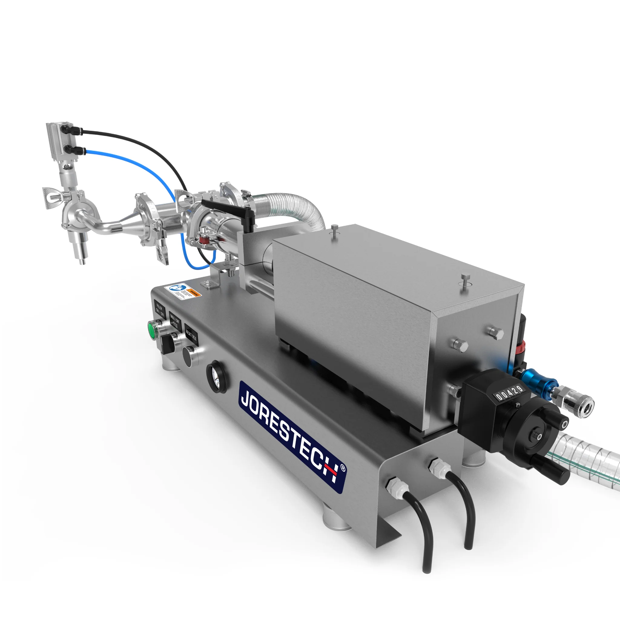 Low Viscosity Tabletop Liquid Piston Filler - 316 SS – 250ml - Image 5