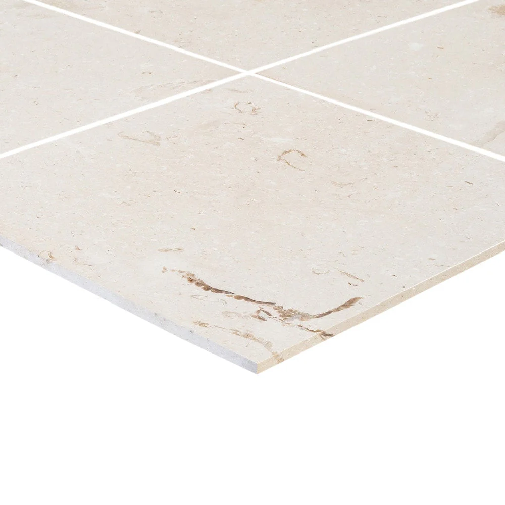 Mayra White Limestone Honed Floor and Wall Tile - Livfloors Collection - Image 9