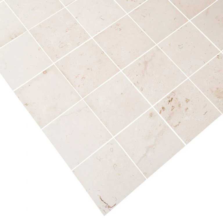 Mayra White Limestone Polished Floor and Wall Tile - Livfloors Collection - Image 7