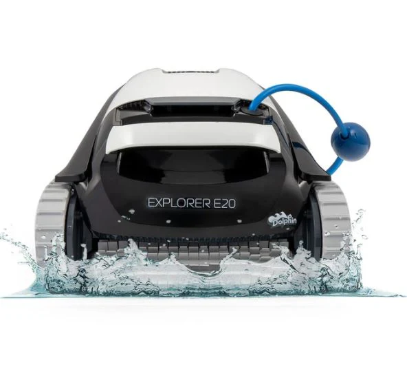 Maytronics Dolphin Explorer E20 Robotic Pool Cleaner with Caddy - Image 3