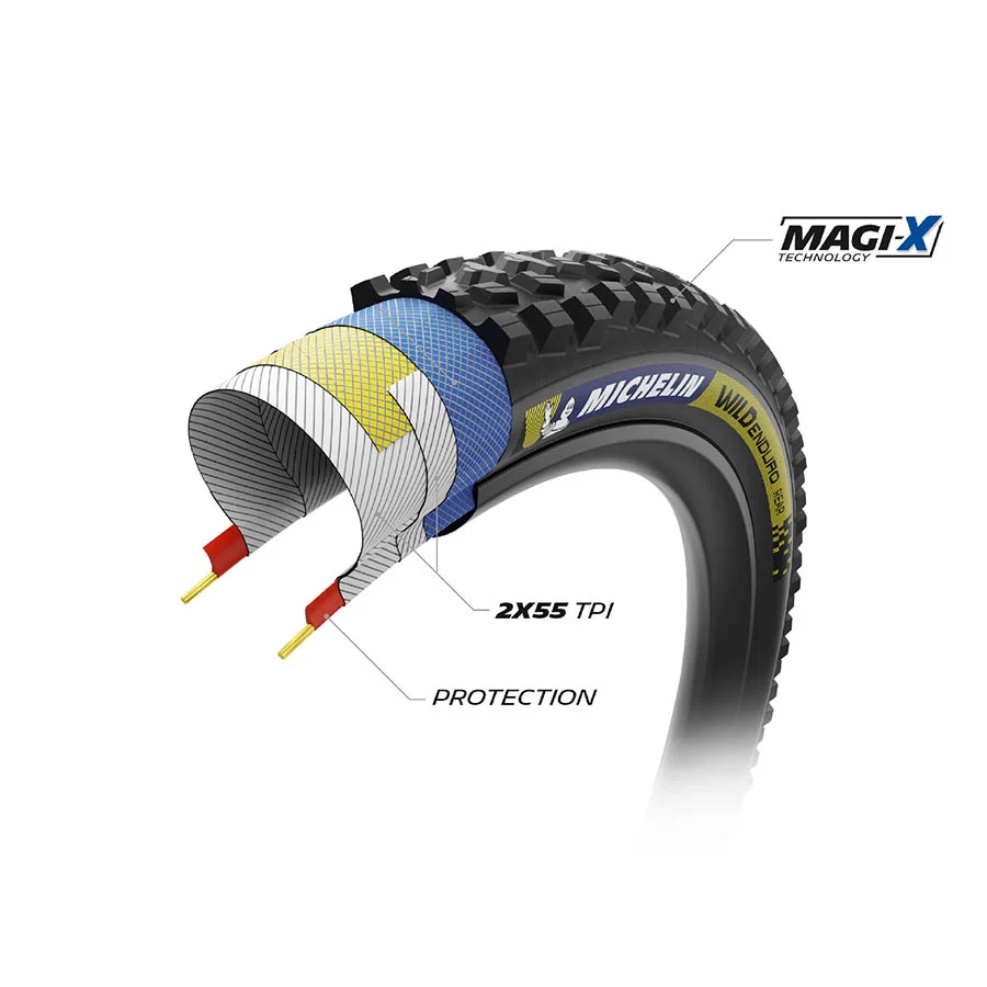 Michelin WILD ENDURO REAR RACING LINE DK 29''x2.40 MTB Tire