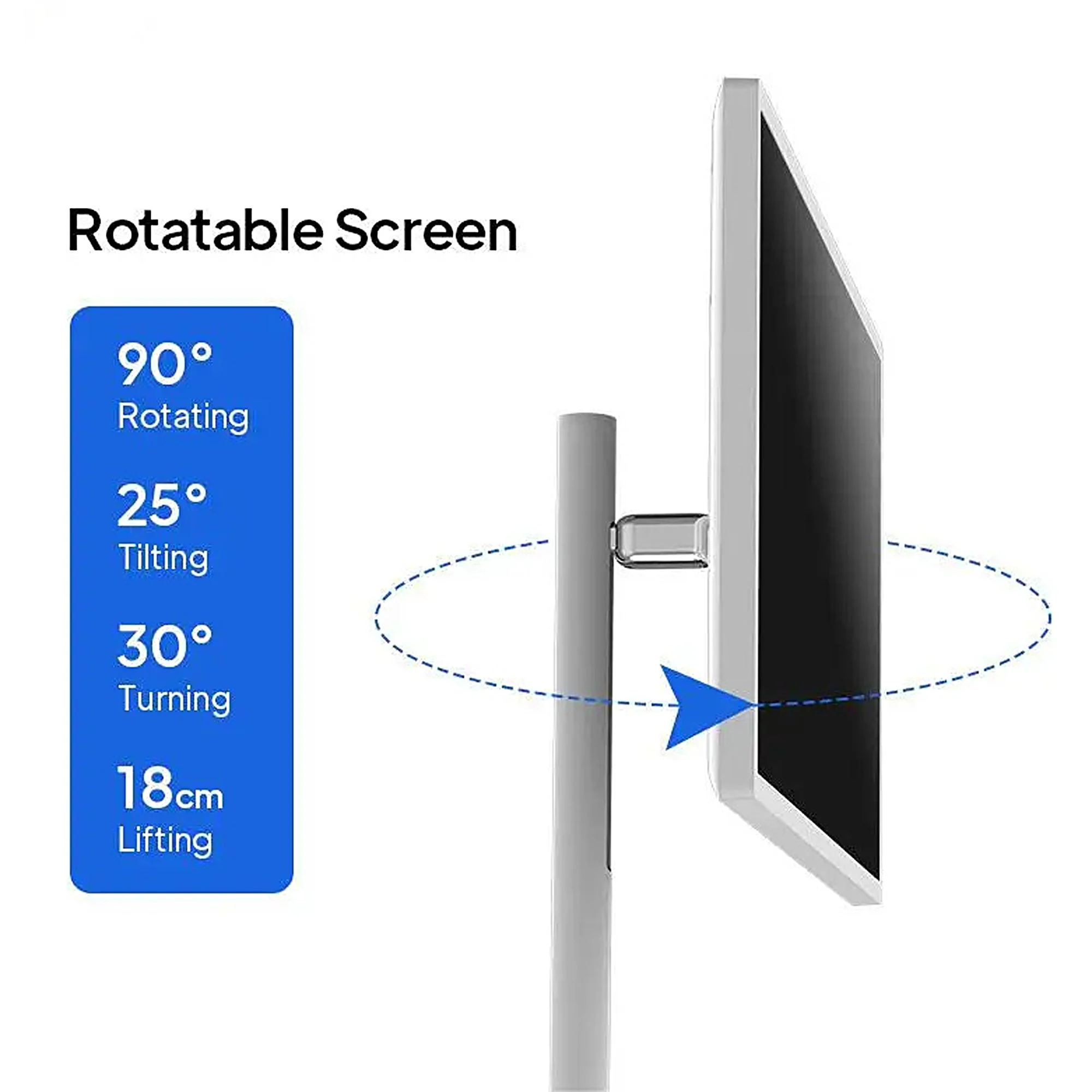 Milex Wireless Wifi TV Smart Screen with Stand - Image 2
