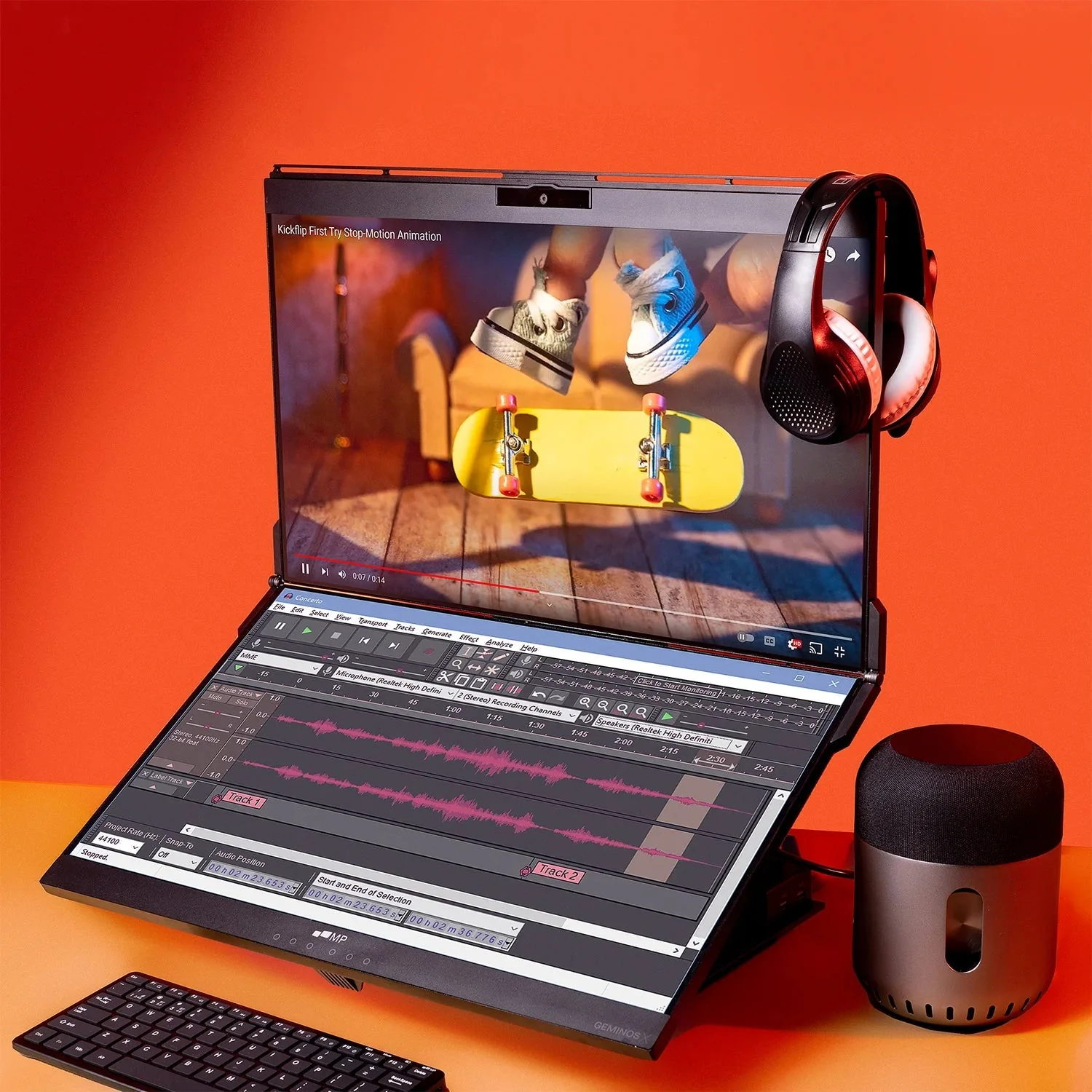 Mobile Pixels Geminos X Dual Stacked 24" 2K/ Quad HD Vertical LCD with Touch - Image 5