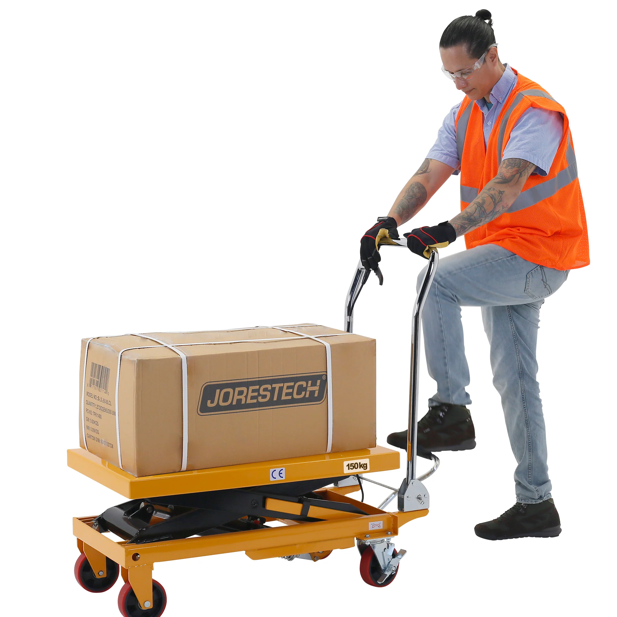 Mobile Scissor Lift Table – 330 Lbs (150 kg) - Image 2