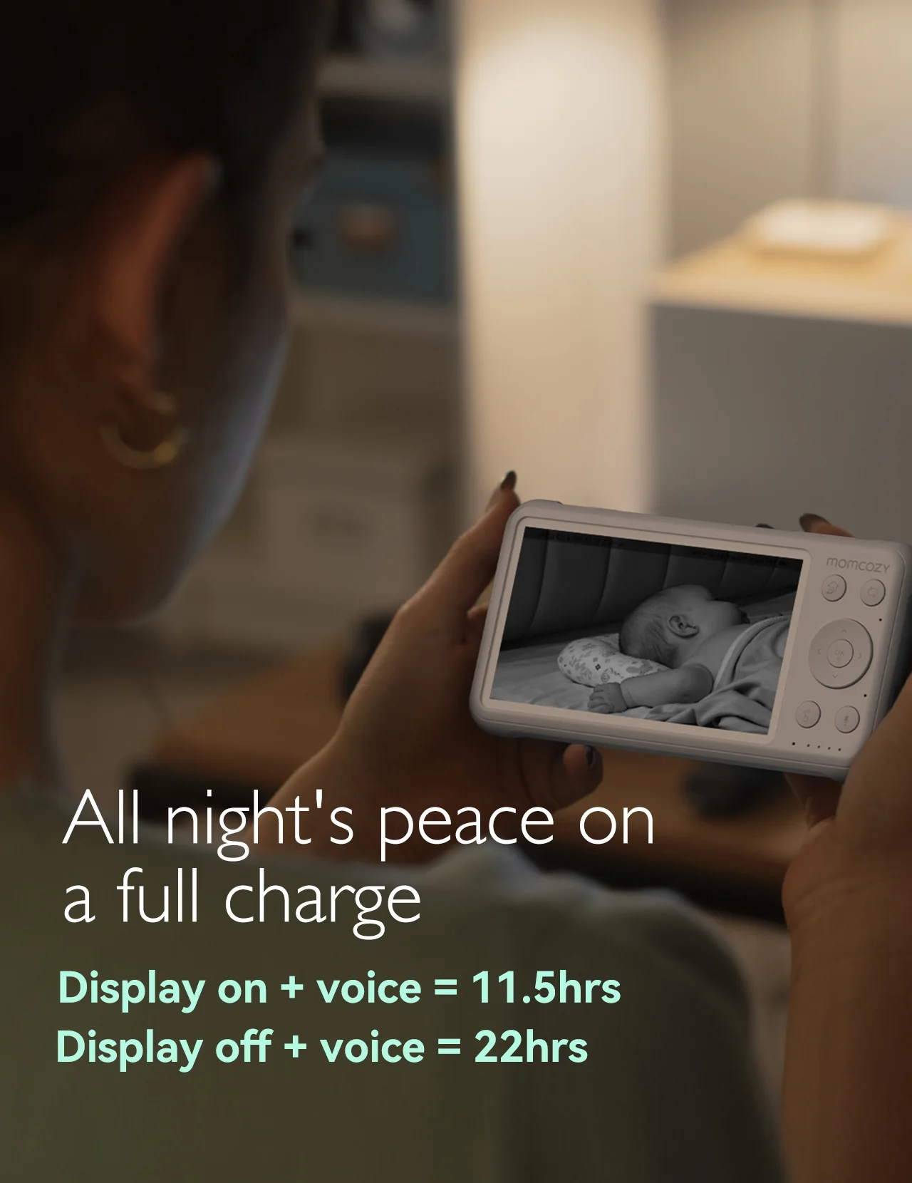 Momcozy 1080P High - Performance Video Baby Monitor-BM01 - Image 2