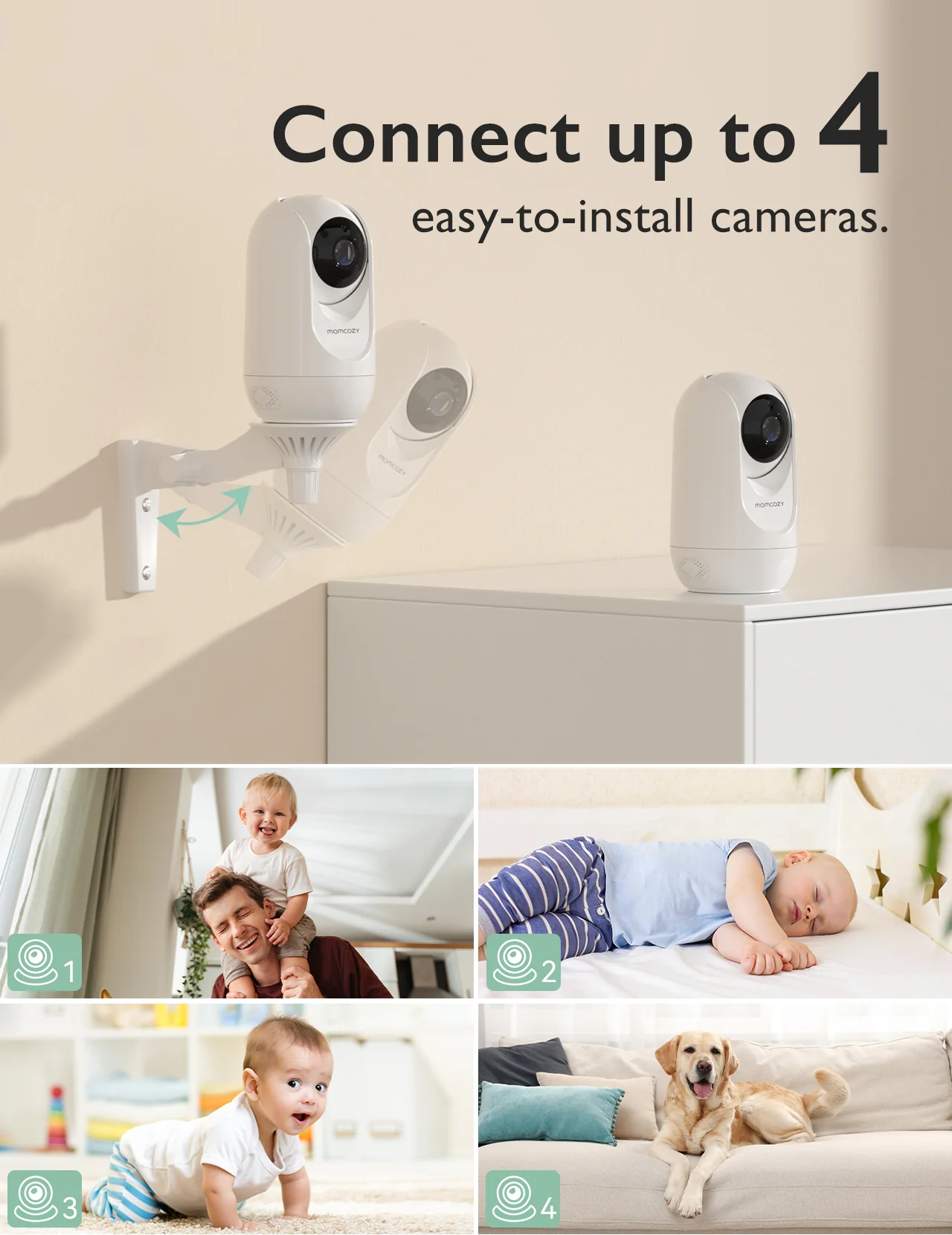 Momcozy 1080P High - Performance Video Baby Monitor-BM01 - Image 3