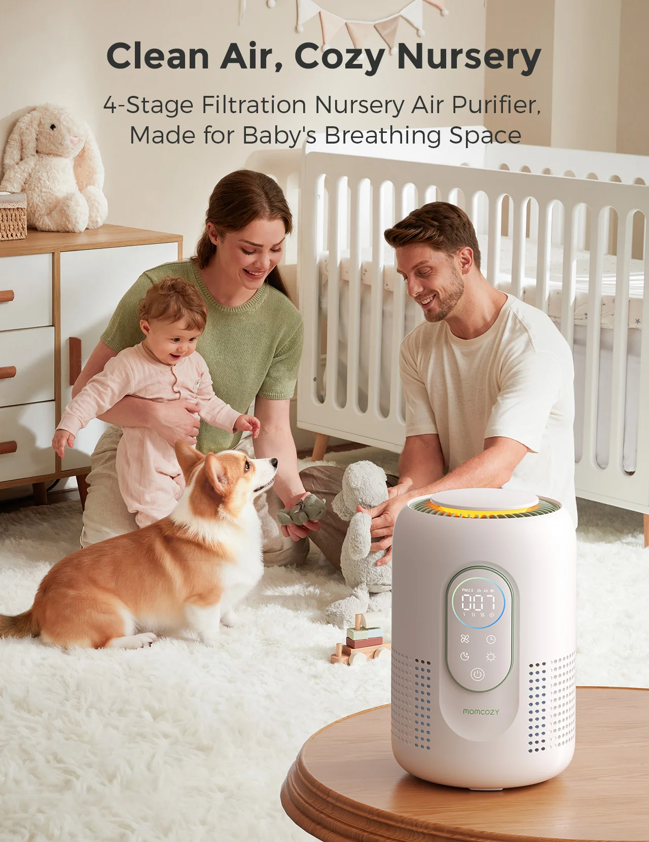 Momcozy CozyBreath Baby Air Purifier-AP01 - Image 2