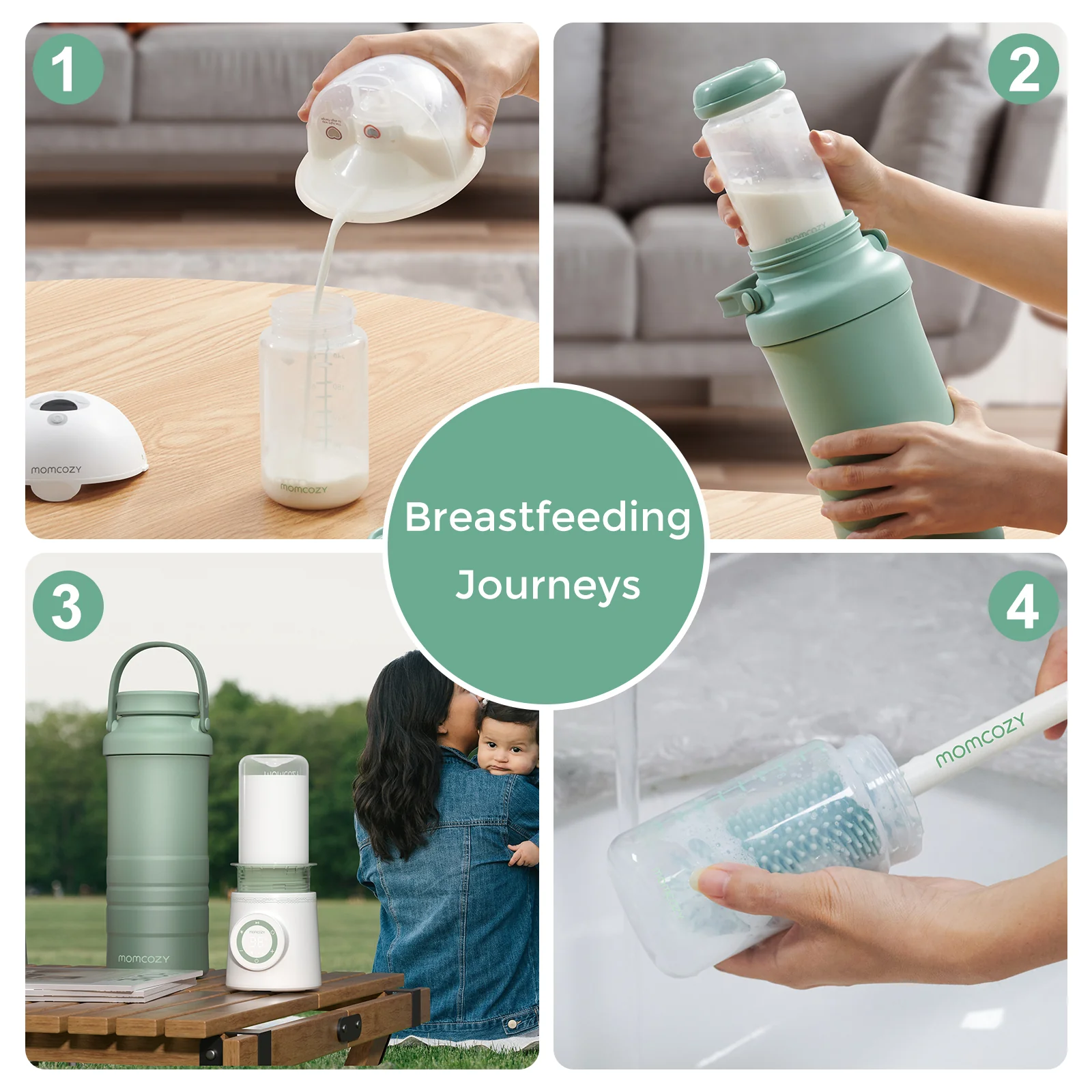 Momcozy Portable Breast Milk Cooler for Outdoor 22oz-CM01 - Image 4