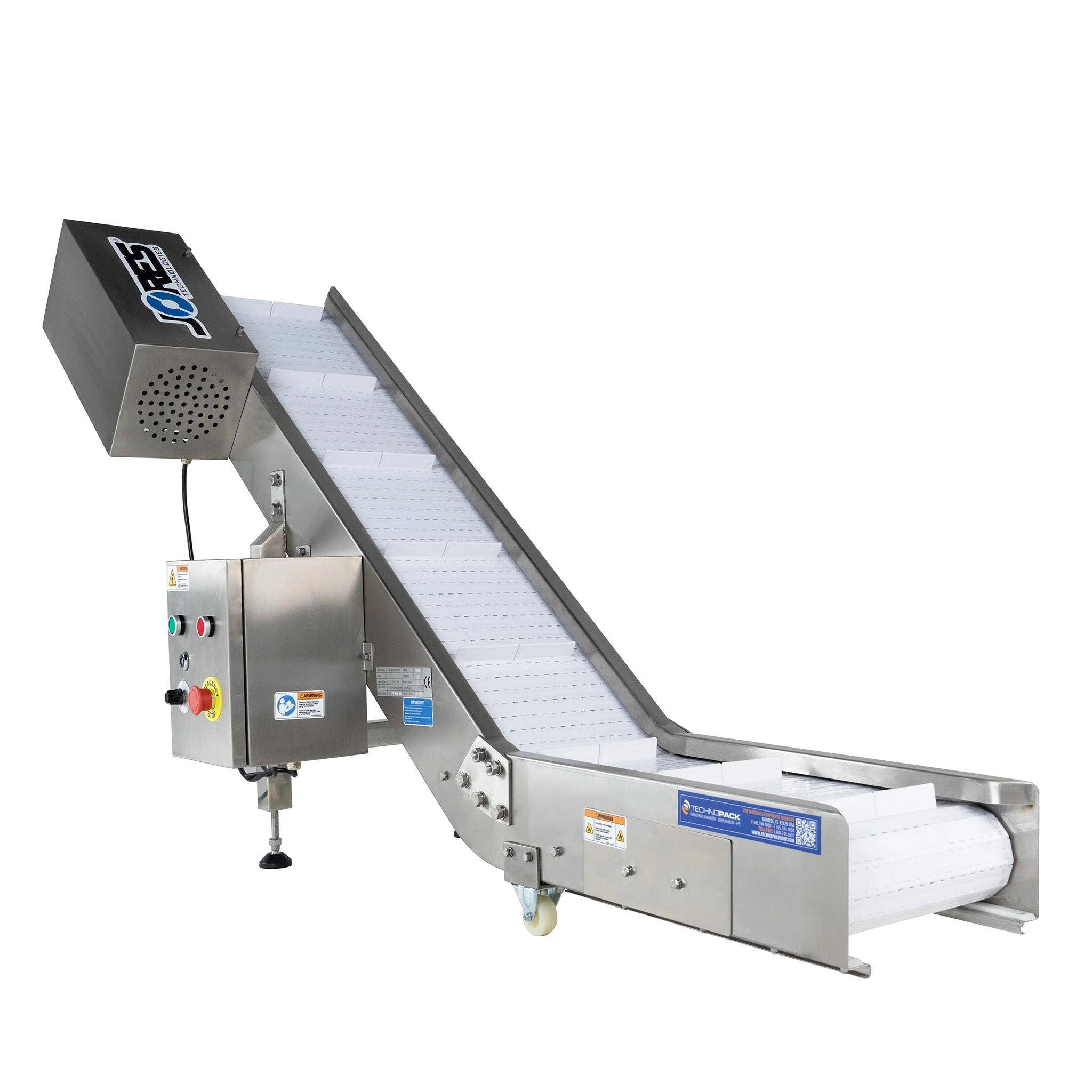 Motorized Take Away Incline Conveyor - Image 6