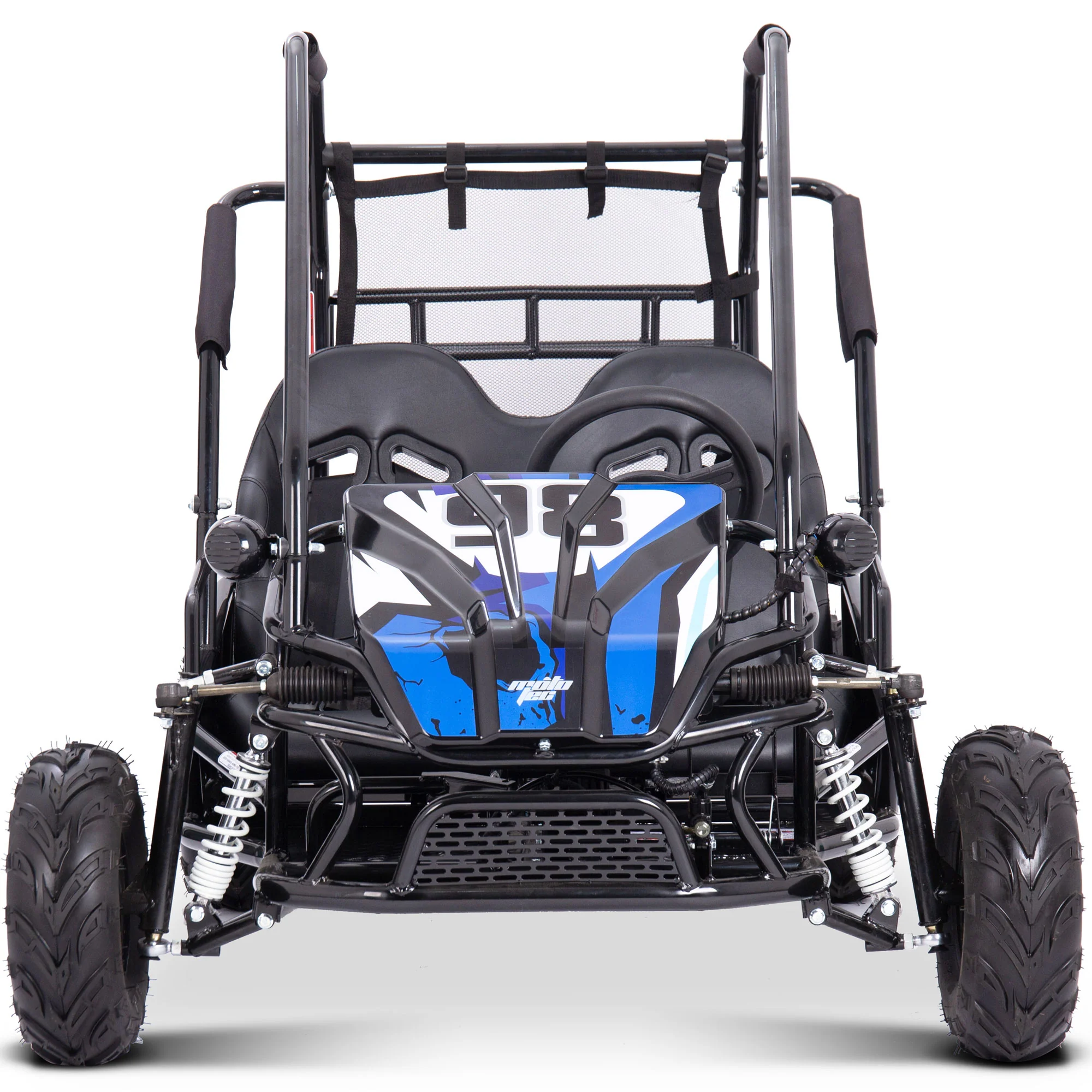 MotoTec Mud Monster XL 60v 2000w Electric Go Kart Full Suspension - Image 10