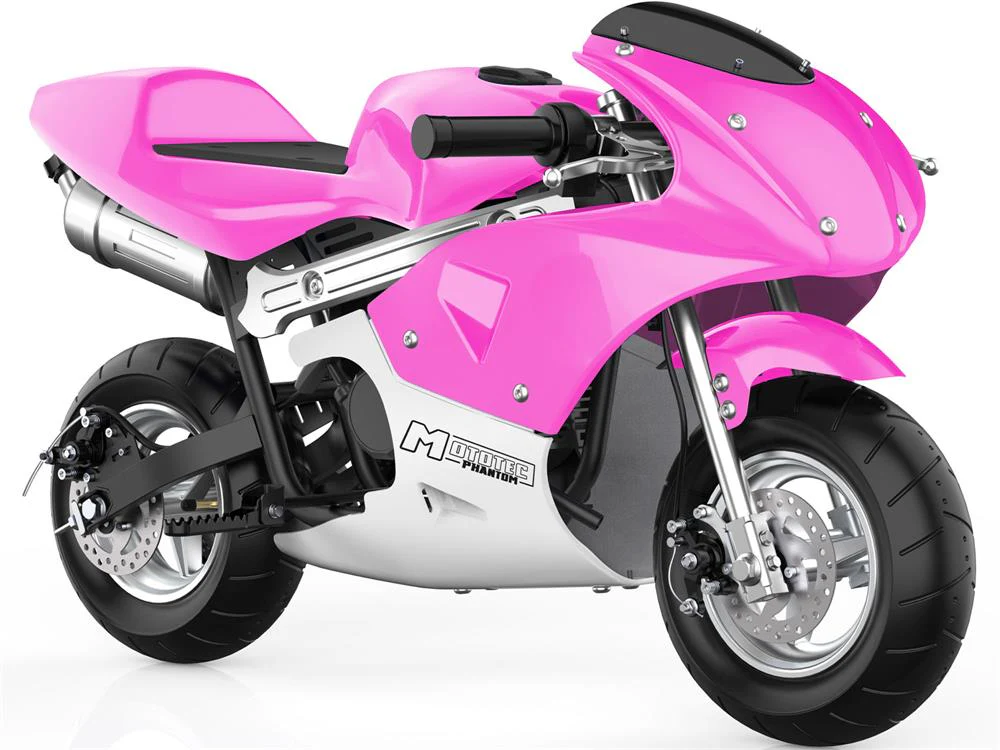 MotoTec Phantom Gas Pocket Bike 49cc 2-Stroke - Image 2
