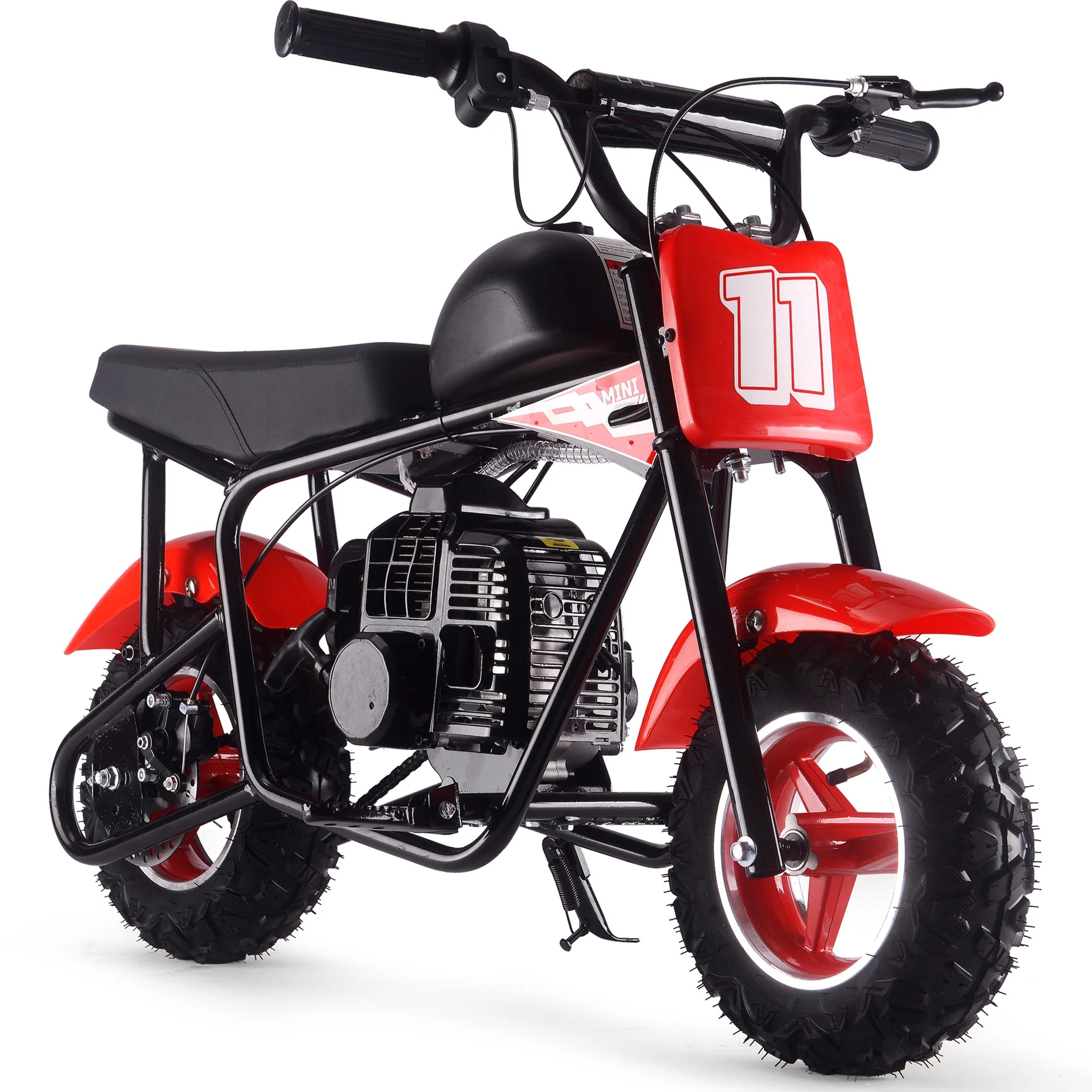 MotoTec Urchin 49cc 2-Stroke Kids Gas Mini Bike - Image 3
