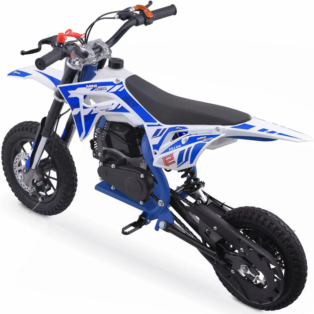 MotoTec Villain 52cc 2-Stroke Kids Gas Dirt Bike - Image 2