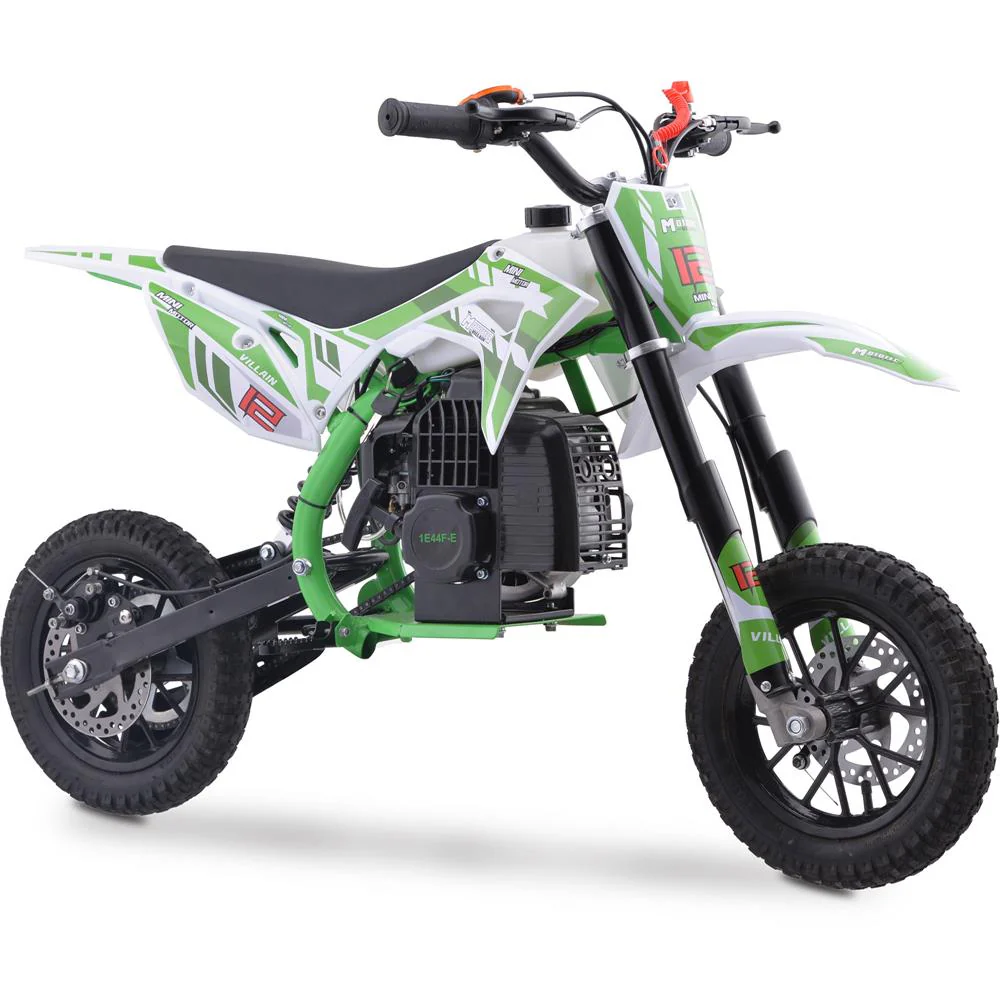 MotoTec Villain 52cc 2-Stroke Kids Gas Dirt Bike - Image 6