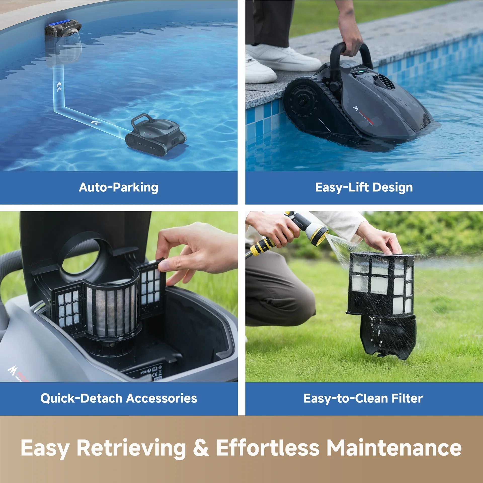 MOVA Diver A10 Robotic Pool Cleaner