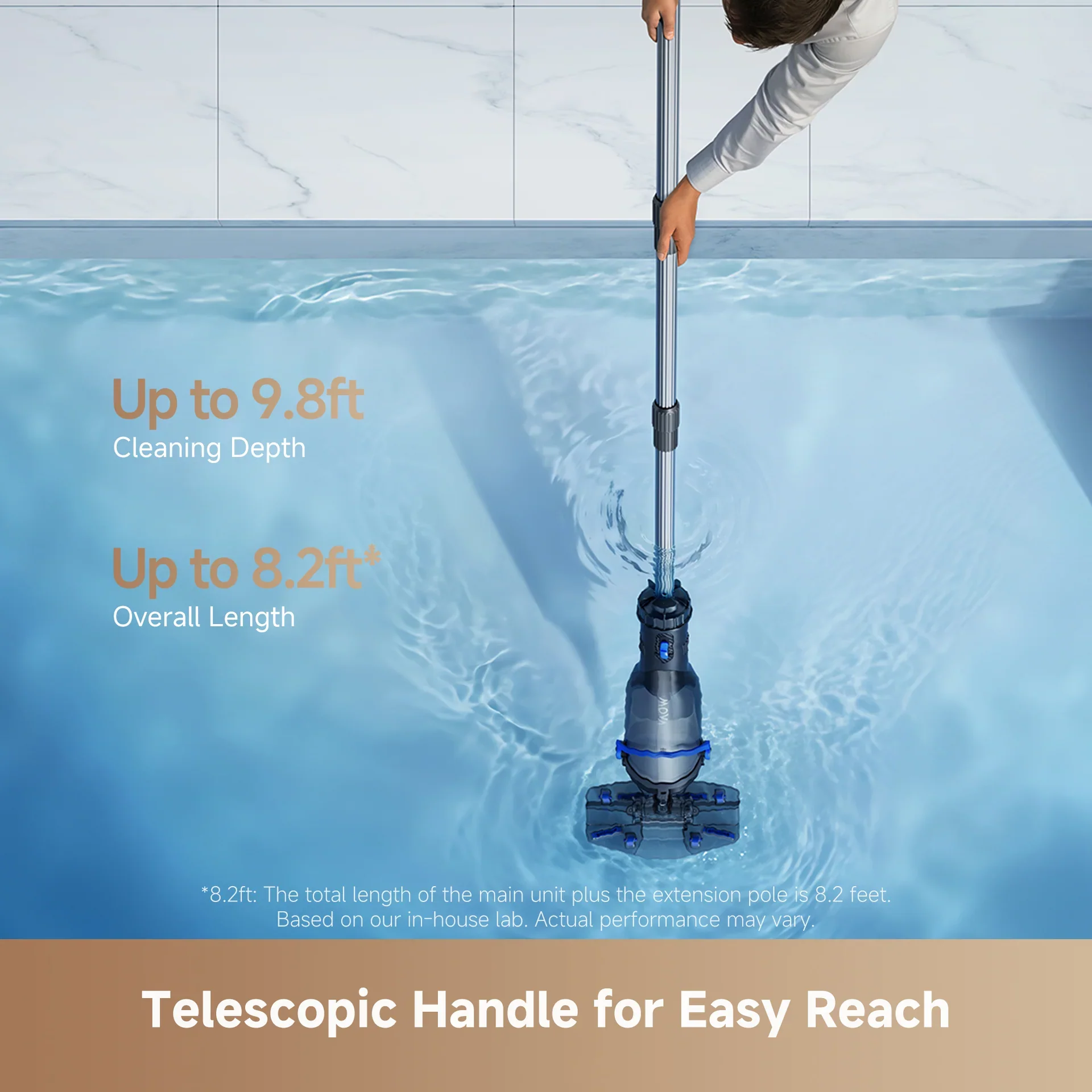 MOVA Handheld Pool Vacuum Handler V10 - Image 5