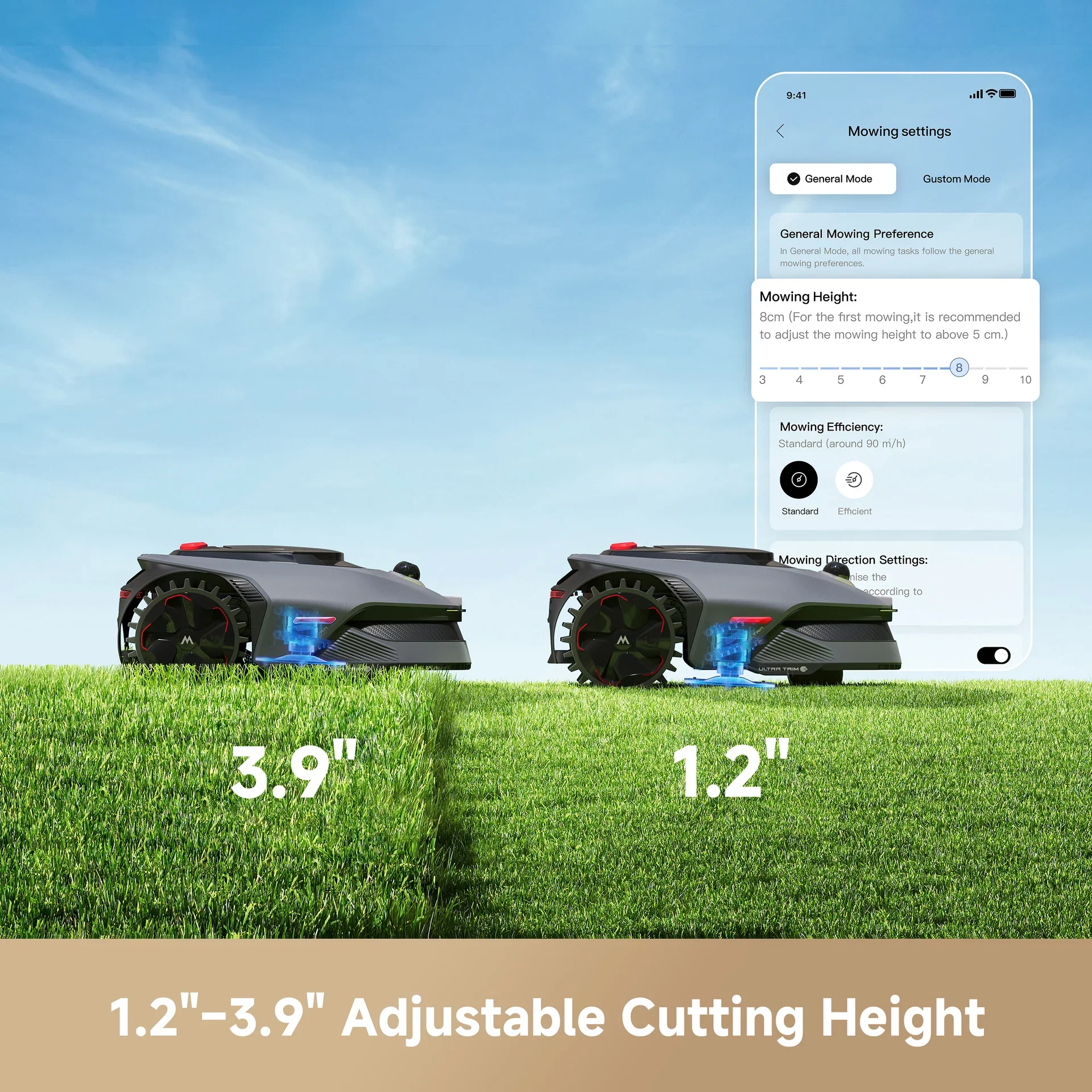 MOVA LiDAX Ultra 1000 Robot Mower | 0.25 acre - Image 5