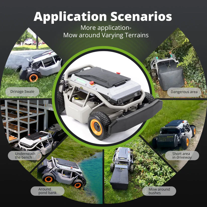 Mowrator S1 4WD Lawn Mower + 1 Year Extended Warranty - Image 4