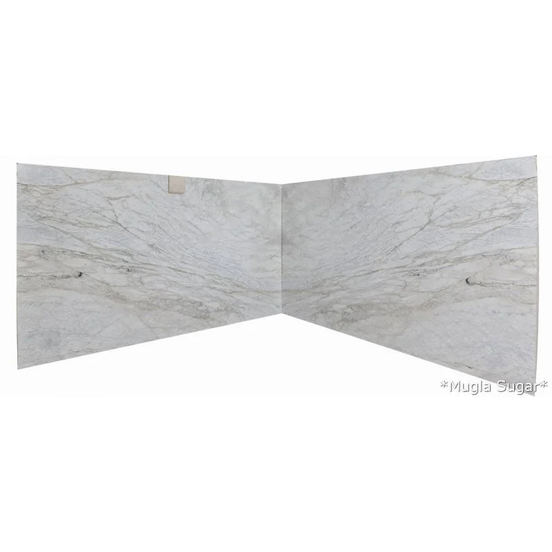 Mugla Sugar White Bookmatching Marble Slabs Polished - Livfloors Collection - Image 3