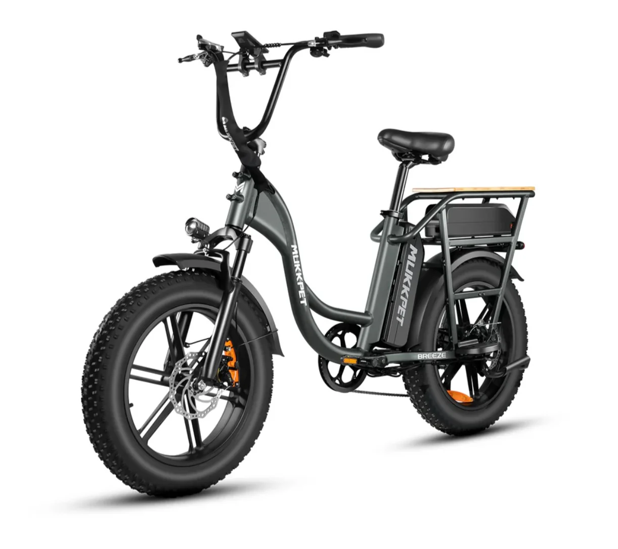 Mukkpet Breeze Dual-Battery Cargo eBike - Image 2