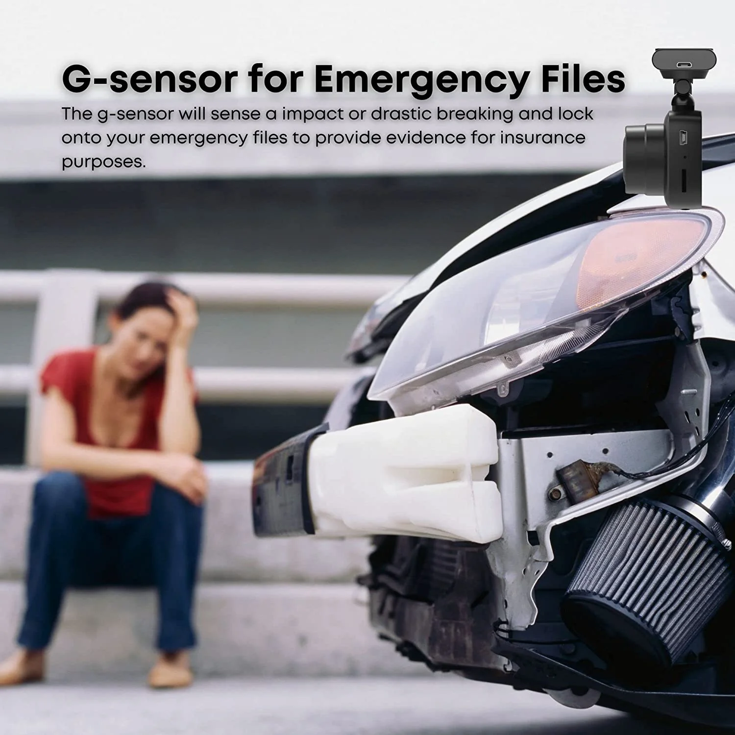 myGEKOgear by Adesso Orbit 118 Full HD 1080p Compact Wi-Fi Dash Cam - Image 4