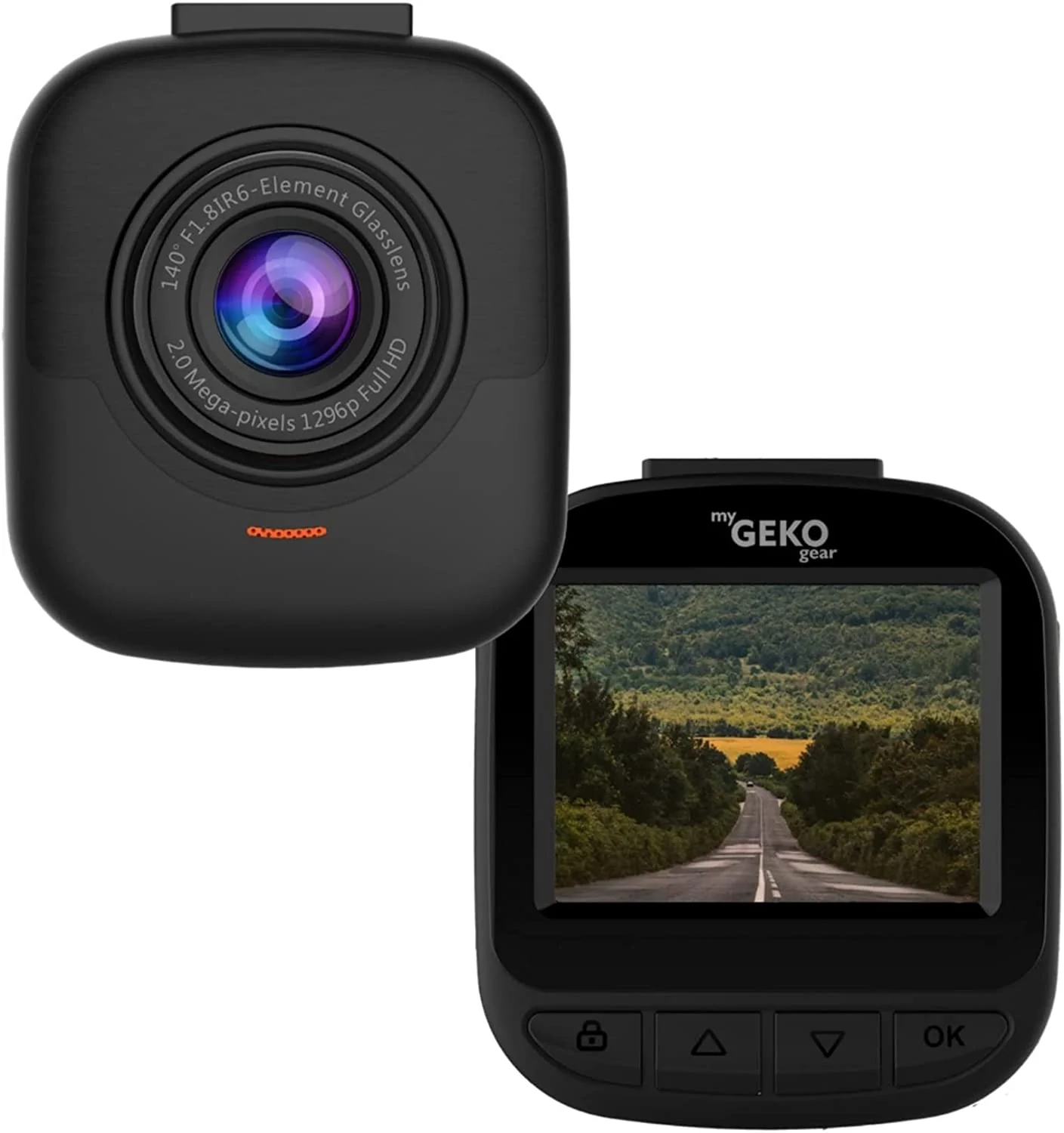 myGEKOgear by Adesso Orbit 530 Full HD 1296p Dash Cam - Image 3