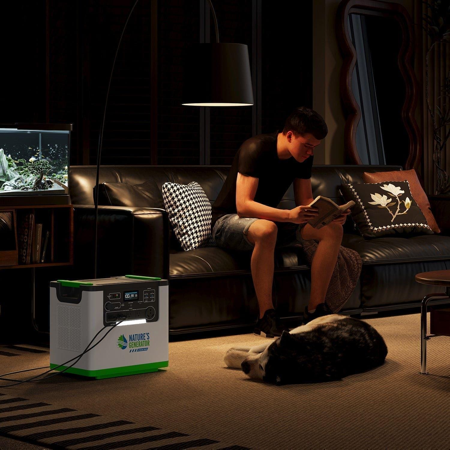 Nature's Generator Lithium 3600 Solar and Wind Generator - Image 22