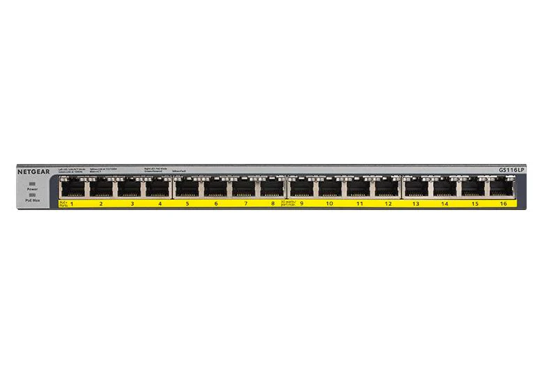 Netgear 16-port Gigabit Ethernet Unmanaged FlexPoE PoE+ Switch with 16 PoE+ Ports (76W) - Image 8