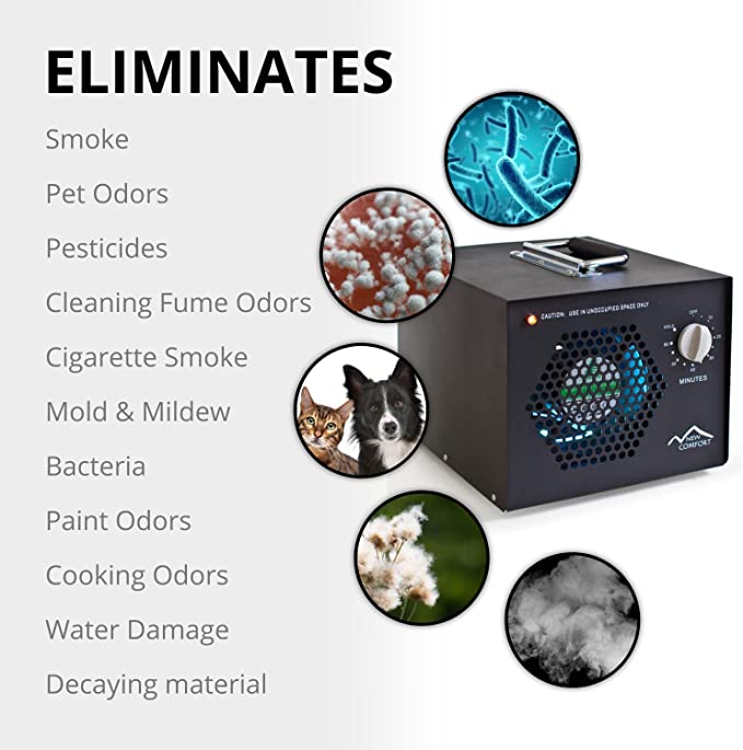 New Comfort Commercial Air Purifier Cleaner Ozone Generator with UV and 3 Year Warranty by Prolux - Image 3