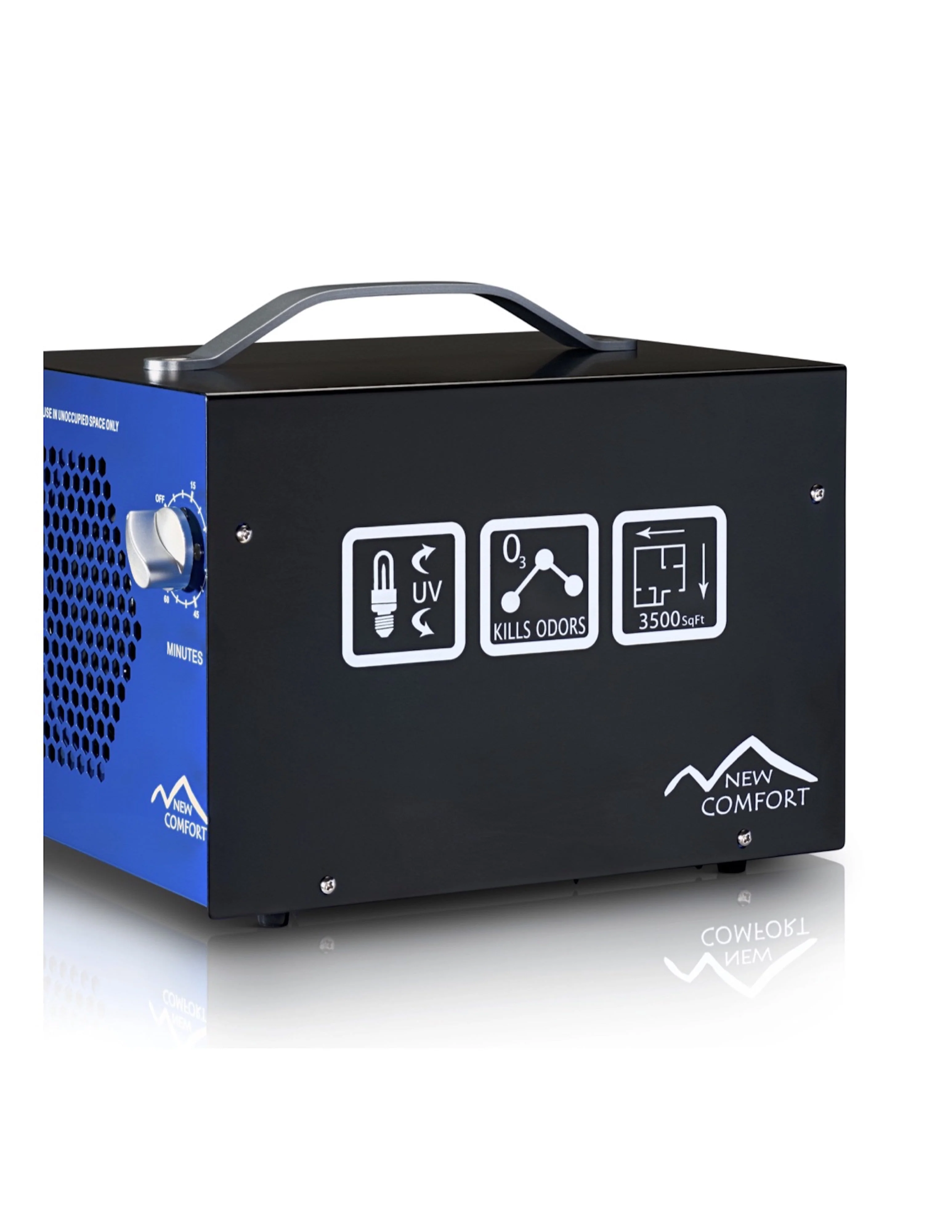 New Comfort Large Odor Eliminating Blue Commercial Ozone Generator by Prolux - Image 2
