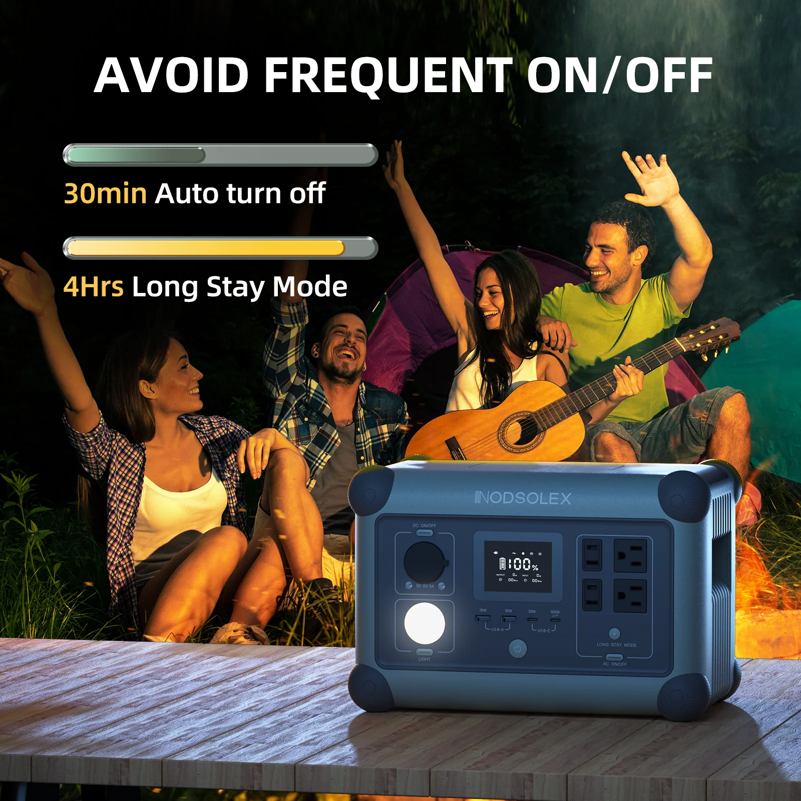 NODSOLEX Oasis 600W Portable Power Station - Image 9