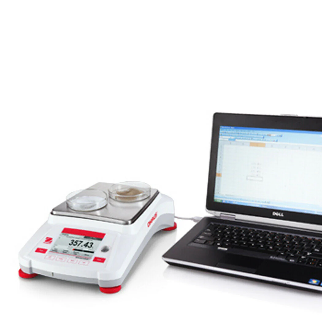 OHAUS AX224 ADVENTURER ANALYTICAL BALANCE 220g 0.0001g 0.1mg - 2 YEAR WARRANTY - Image 12