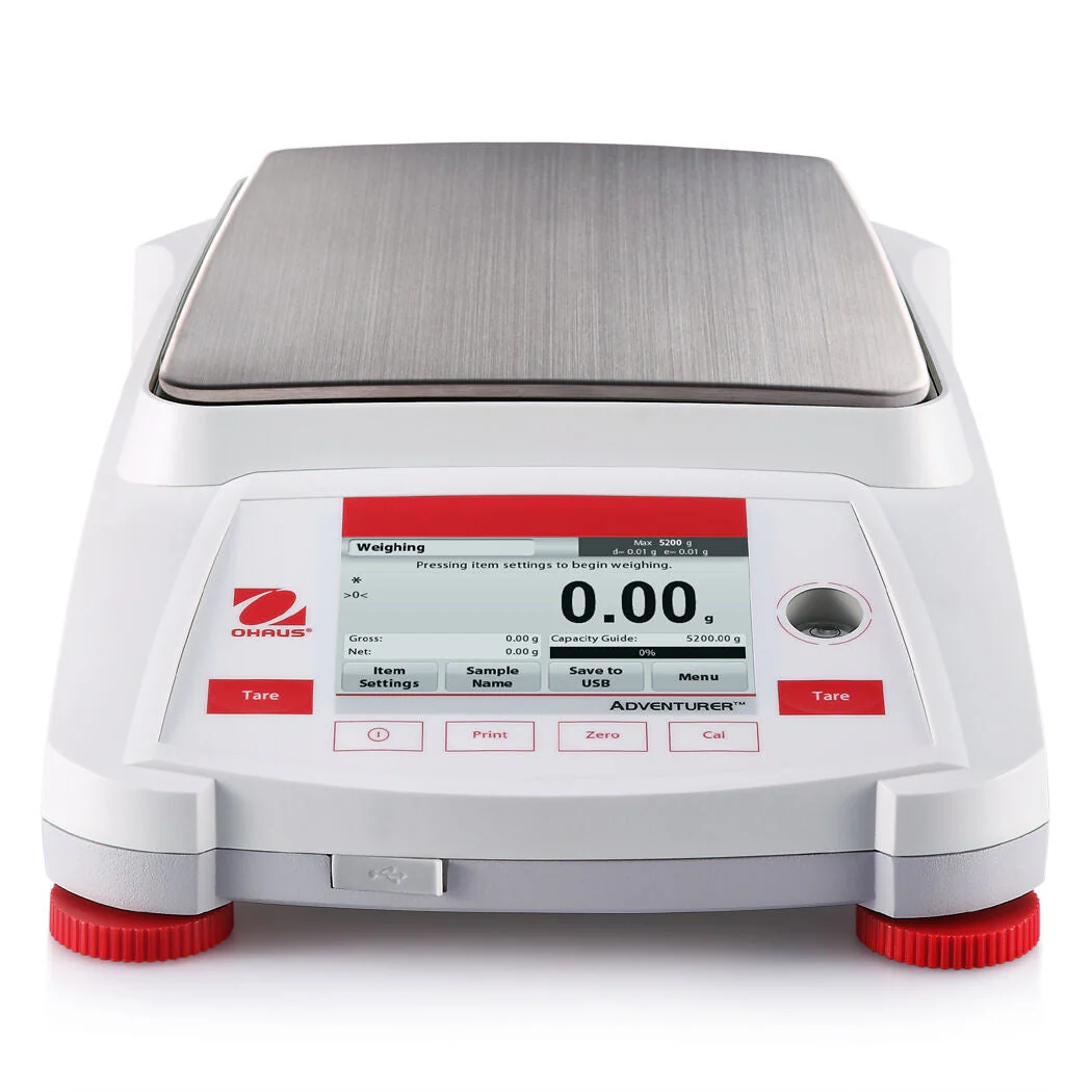 OHAUS AX8201/E ADVENTURER PRECISION BALANCE 8200g 0.1g - 2 YEAR WARRANTY - Image 2