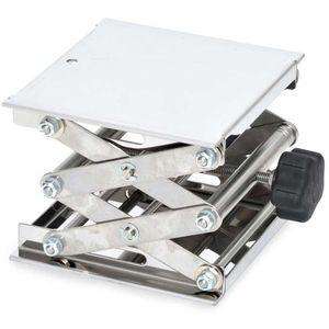 Ohaus CLR-LBLFTS015 Stainless Steel Lab Lift, 133 lbs Max. Load, 6 x 6" Deck Size