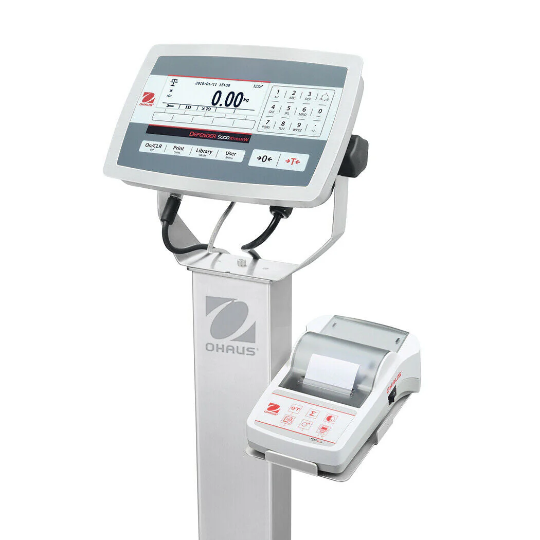 Ohaus D52XW25WQR6 Defender 5000 Washdown Bench Scale - Image 2