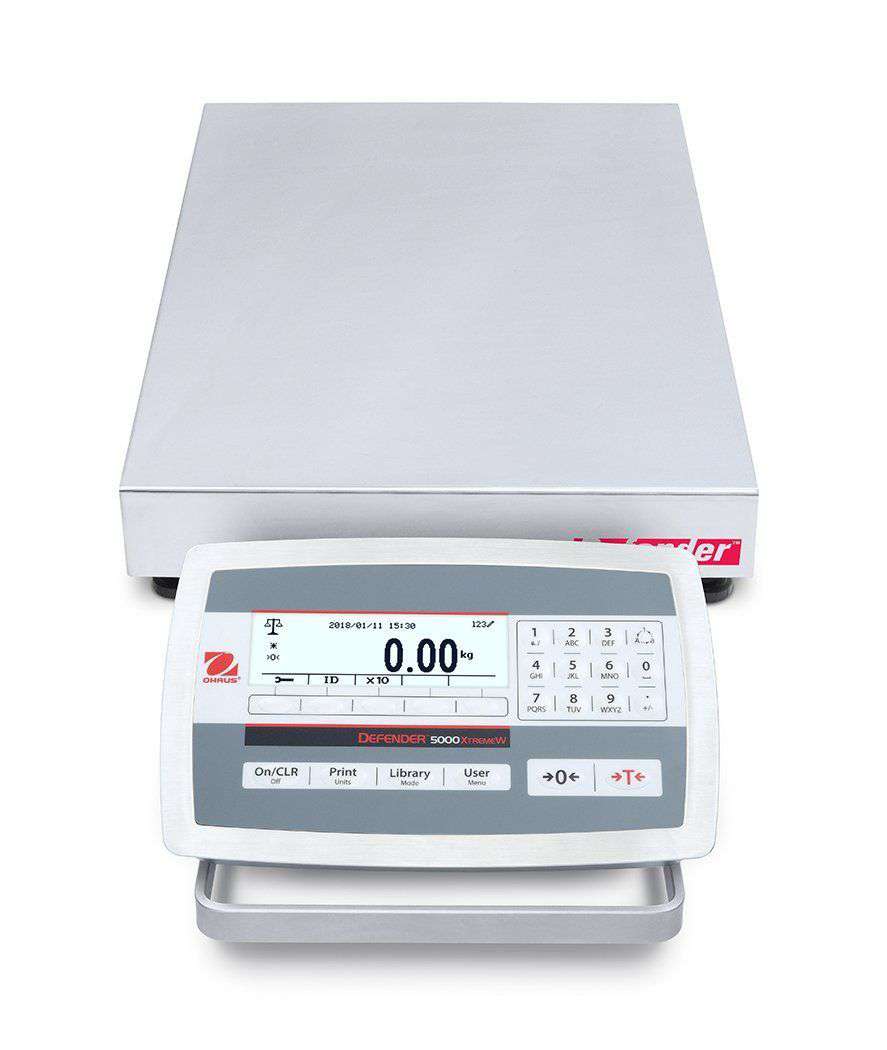 Ohaus D52XW50RTR5 Defender 5000 Low Profile Bench Scale