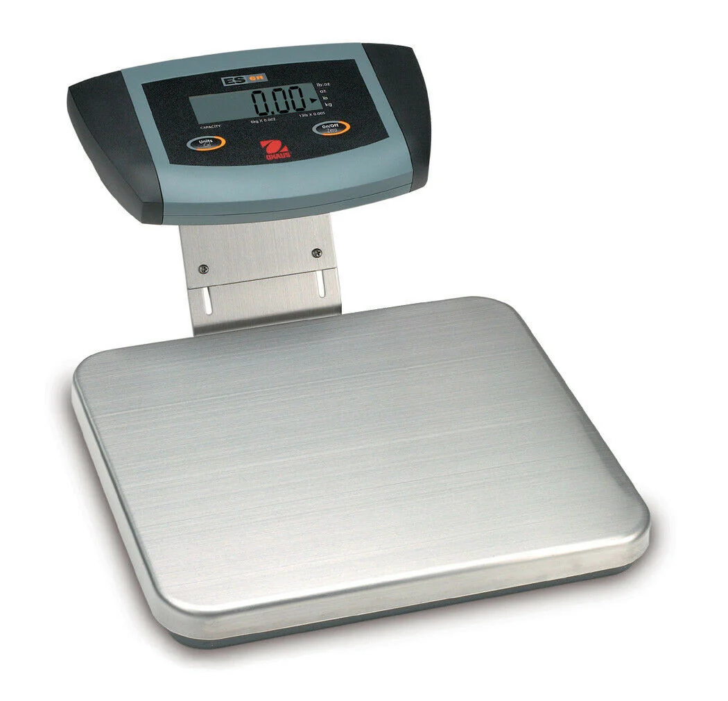 OHAUS ES50L 110lb 0.05lb MULTIPURPOSE LOW PROFILE SHIPPING SCALE 3YWRRNTY - Image 3