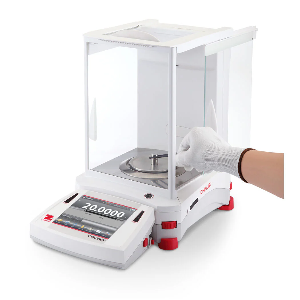 OHAUS EX124/AD EXPLORER ANALYTICAL BALANCE 120g 0.1mg - 2YR WARRANTY - Image 5