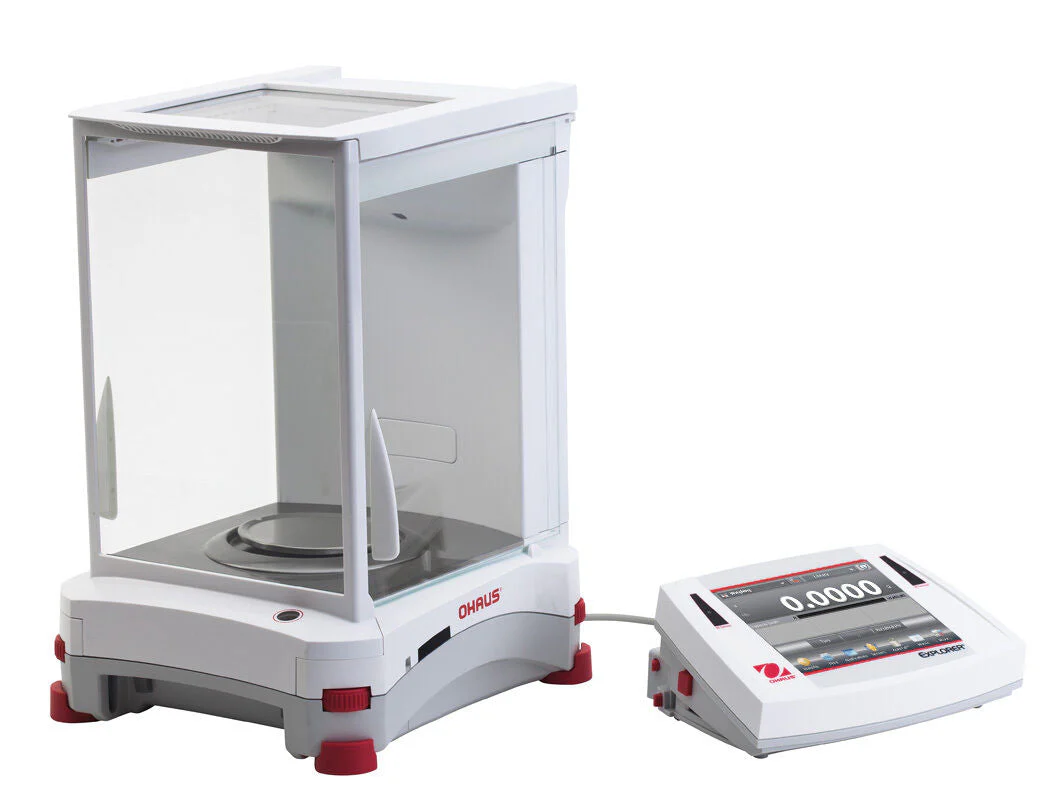 OHAUS EX224 EXPLORER ANALYTICAL BALANCE 220g 0.0001g 0.1mg - 2Y WARRANTY - Image 2