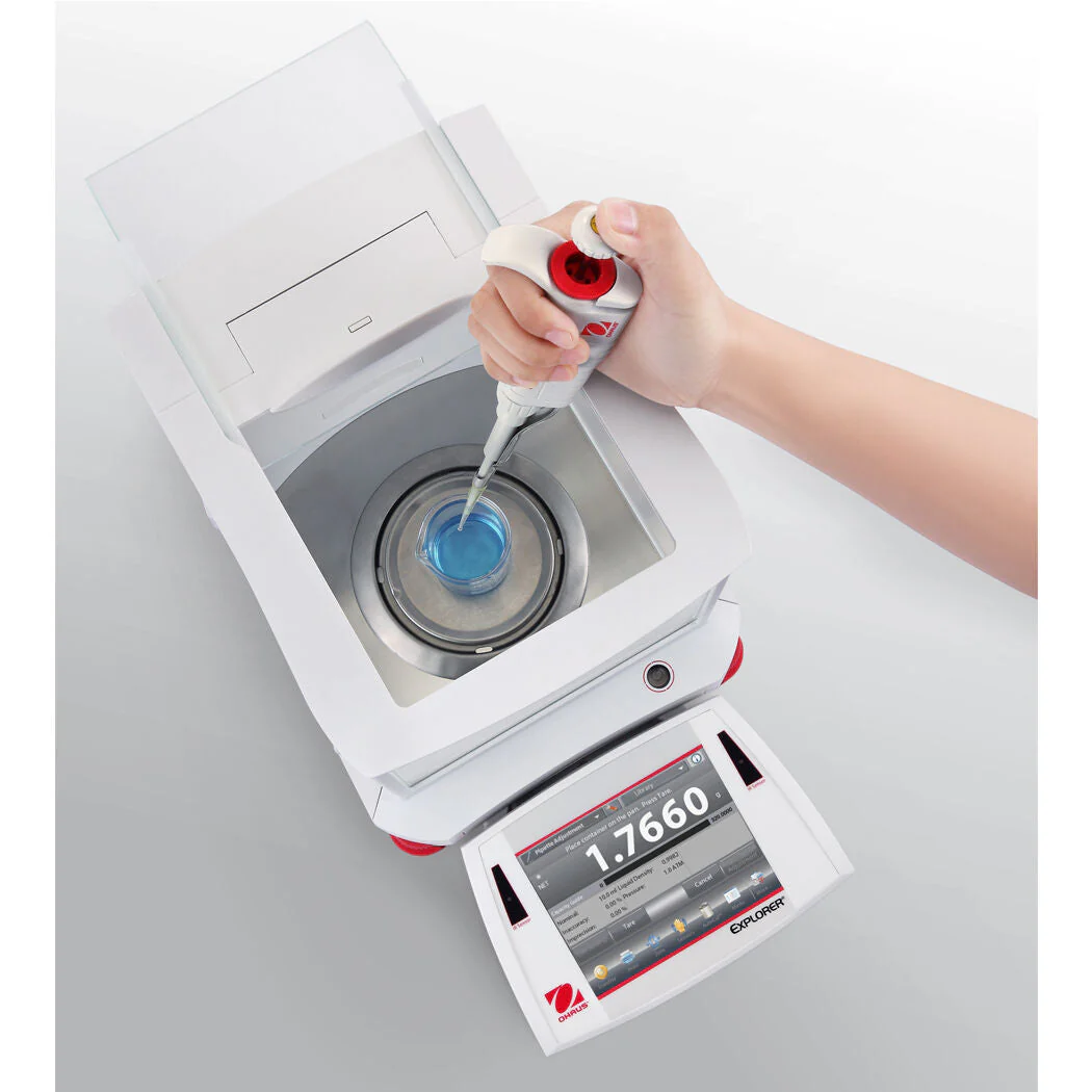 OHAUS EX224 EXPLORER ANALYTICAL BALANCE 220g 0.0001g 0.1mg - 2Y WARRANTY - Image 6