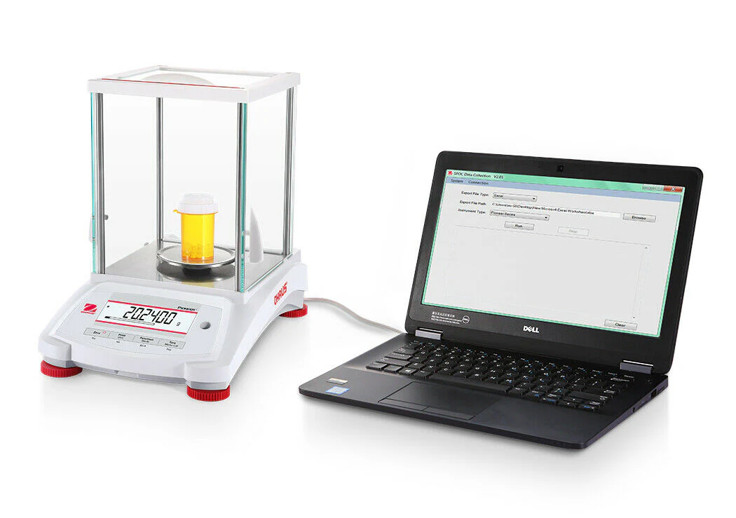 Ohaus PX523/E Analytical Balance, 520g x 0.001g, External Calibration with Draftshield - Image 3