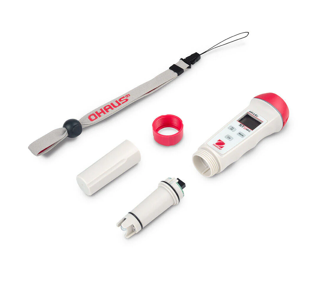 Ohaus ST20M-C Pen Meter Conductivity pH Salinity 0.00 - 19.99 ms/cm - Image 2