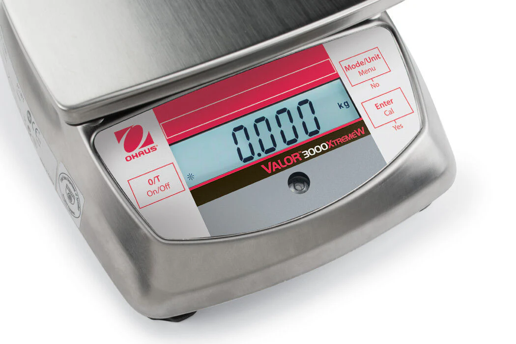 OHAUS VALOR V31X6N 6000g 1g STAINLESS STEEL COMPACT PRECISION FOOD SCALE - Image 7