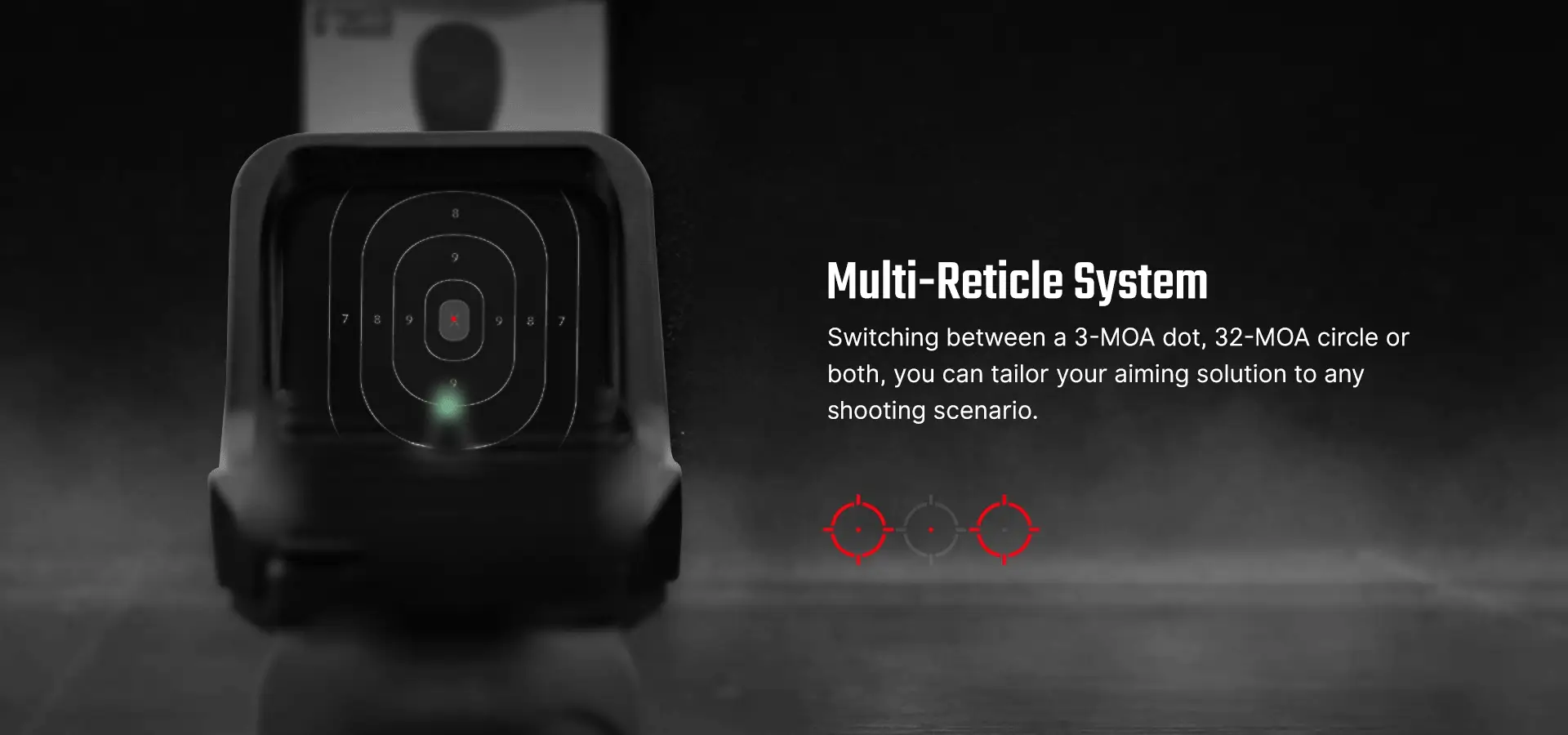 Olight Osight C Open Reflex Optic with Replaceable Side-Loading Battery - Image 2