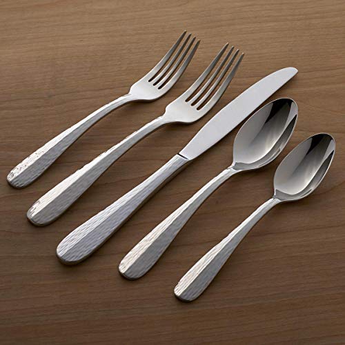 Oneida Vulcan 20 Piece Fine Flatware Set, Service for 4, 18/0 Stainless Steel - Image 3