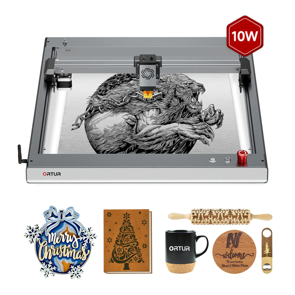 Ortur LM3 Laser Engraving & Cutting Machine 20,000mm/min 10W